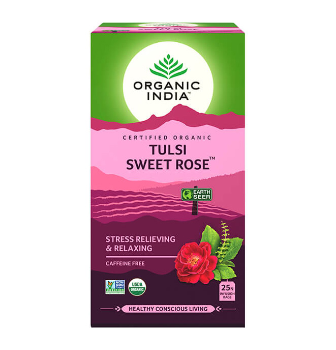 Čaj Tulsi Sladká ruža 40g
