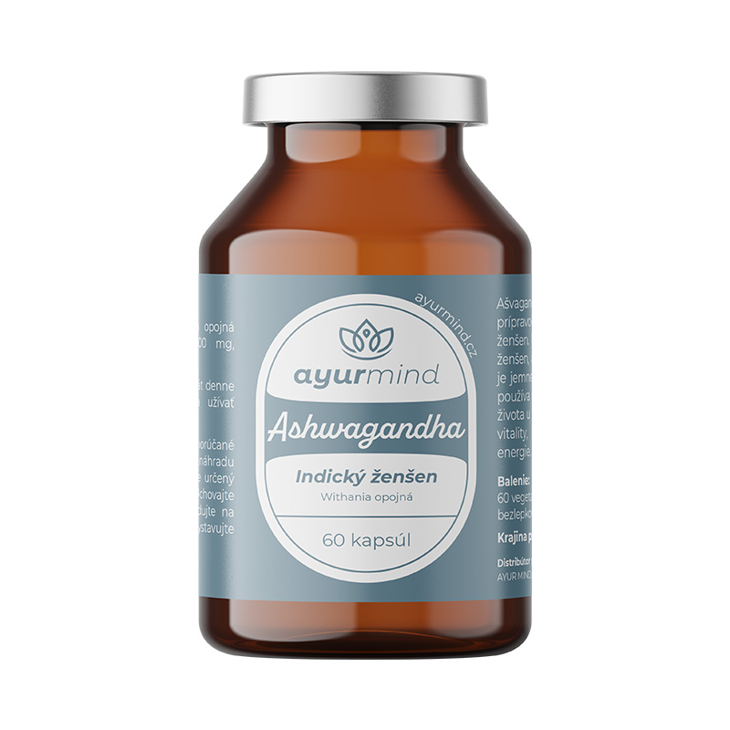 Ashwagandha - Indický ženšen 60 kapsúl